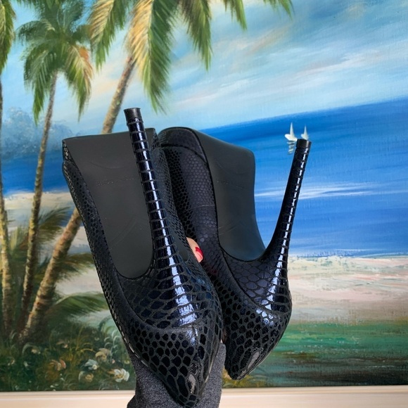 Enzo Angiolini Platform Pump Stiletto High Heels Size 8M - Picture 15 of 17